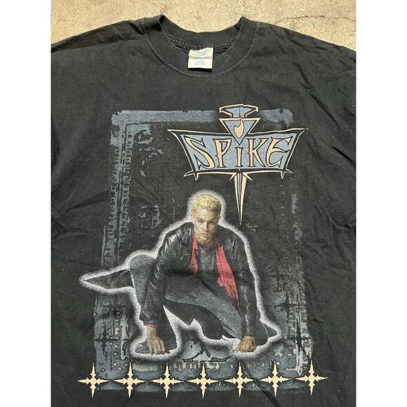 Vintage‎ Y2K 2001 Buffy The Vampire Slayer Spike T-shirt size XL - Picture 3 of 8